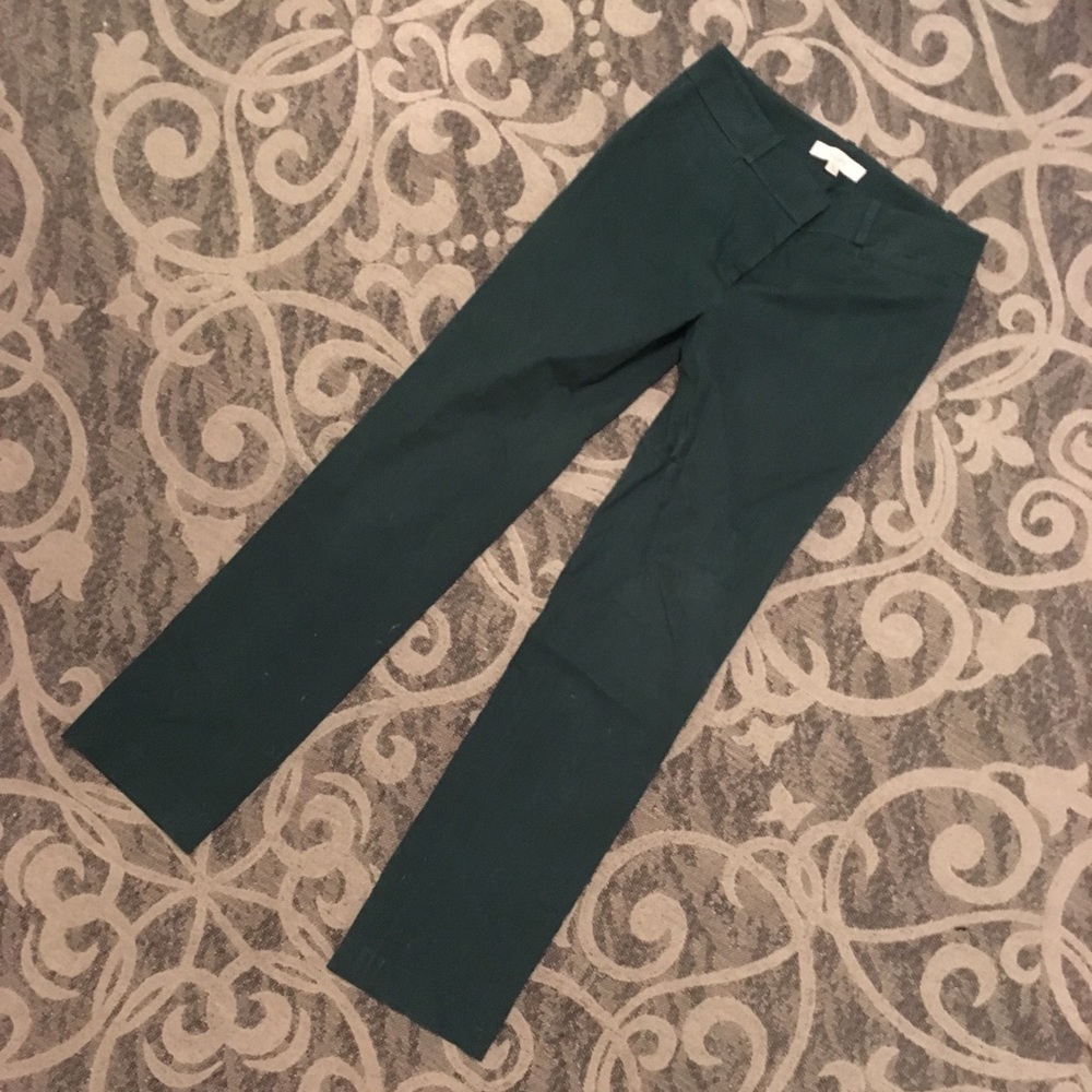 Kate Fit trouser- forest green